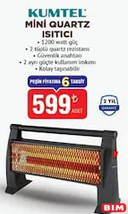 KUMTEL MİNİ QUARTZ ISITICI KUMTEL MİNİ QUARTZ ISITICI